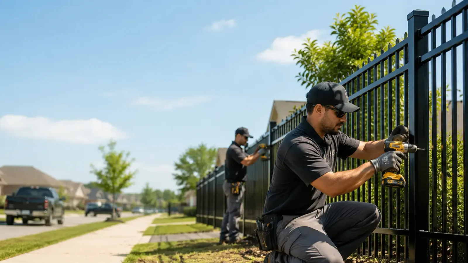 Metal Fence Installation in Bridgeport, AL
